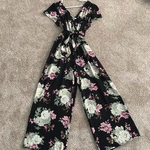 Floral Jumpsuit